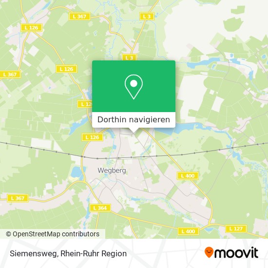 Siemensweg Karte