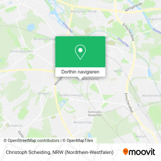 Christoph Scheiding Karte
