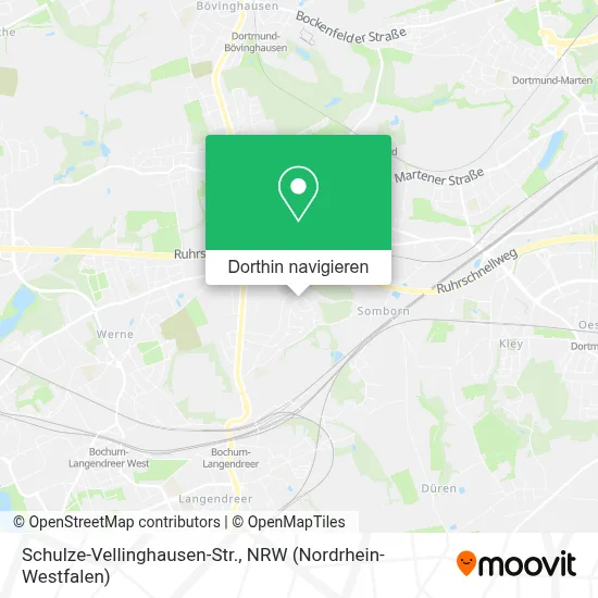 Schulze-Vellinghausen-Str. Karte