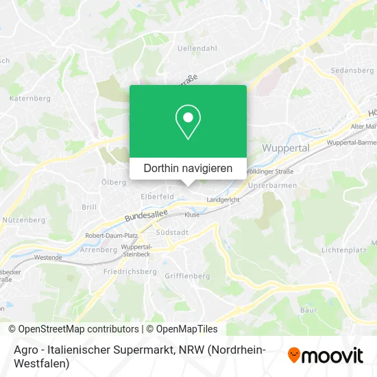 Agro - Italienischer Supermarkt Karte