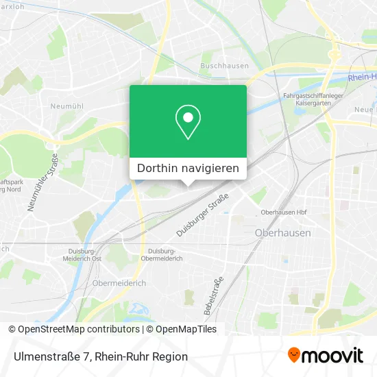 Ulmenstraße 7 Karte