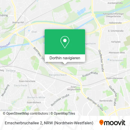 Emscherbruchallee 2 Karte