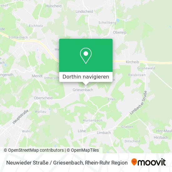 Neuwieder Straße / Griesenbach Karte