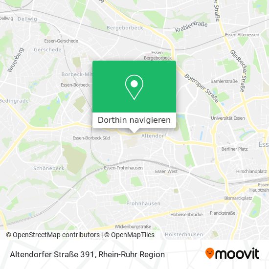 Altendorfer Straße 391 Karte