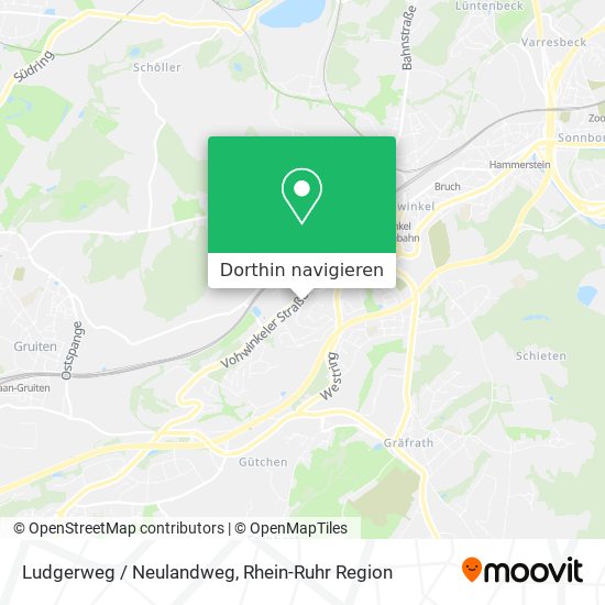 Ludgerweg / Neulandweg Karte