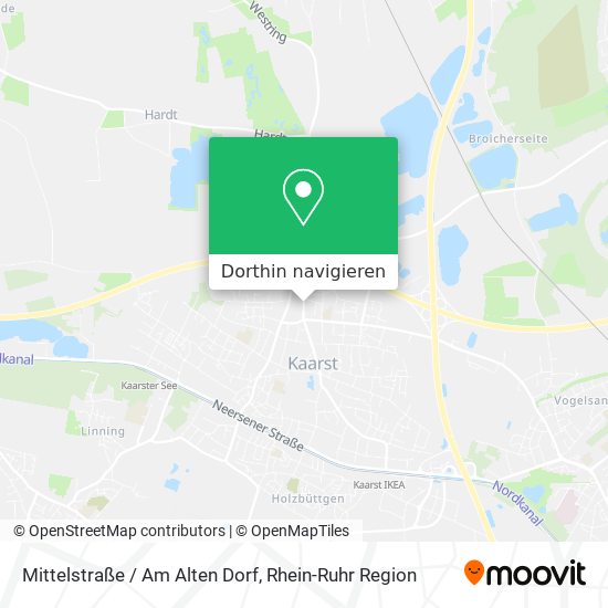 Mittelstraße / Am Alten Dorf Karte