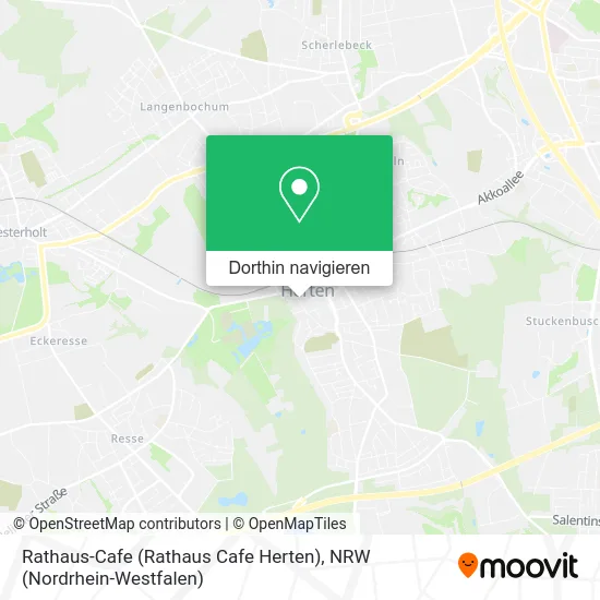 Rathaus-Cafe (Rathaus Cafe Herten) Karte