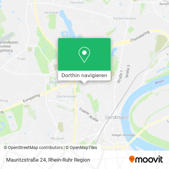 Mauritzstraße 24 Karte