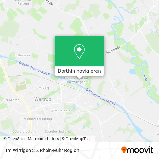 Im Wirrigen 25 Karte