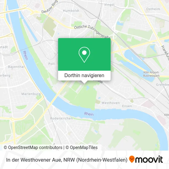 In der Westhovener Aue Karte