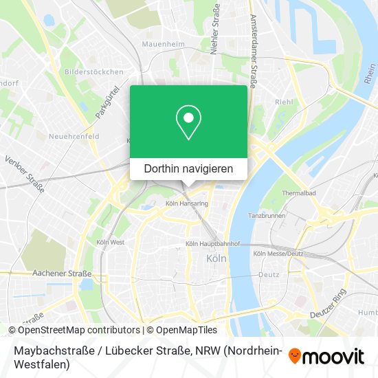 Maybachstraße / Lübecker Straße Karte
