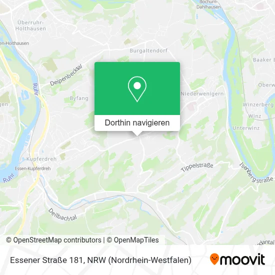 Essener Straße 181 Karte