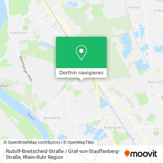 Rudolf-Breitscheid-Straße / Graf-von-Stauffenberg-Straße Karte