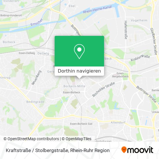 Kraftstraße / Stolbergstraße Karte