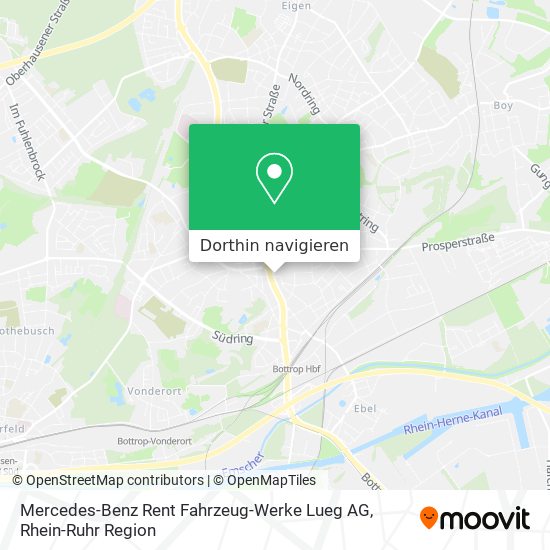 Mercedes-Benz Rent Fahrzeug-Werke Lueg AG Karte