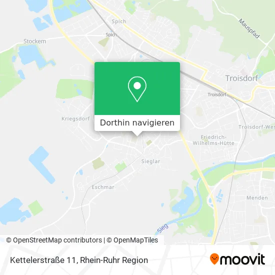 Kettelerstraße 11 Karte