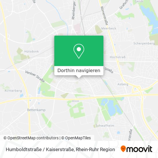 Humboldtstraße / Kaiserstraße Karte