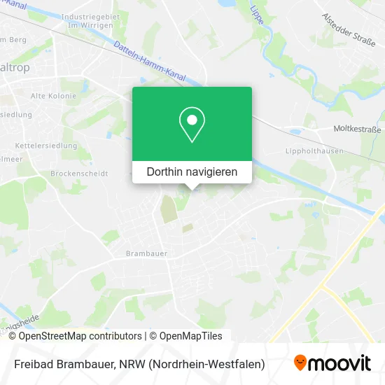 Freibad Brambauer Karte