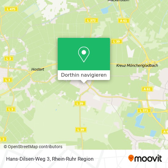 Hans-Dilsen-Weg 3 Karte