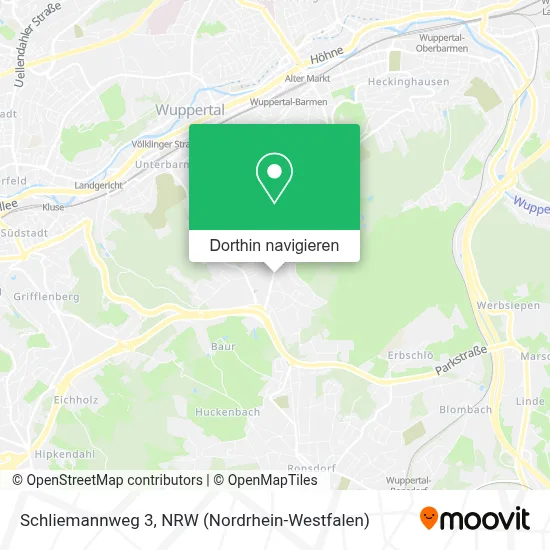 Schliemannweg 3 Karte