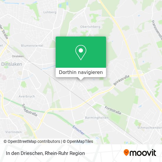 In den Drieschen Karte