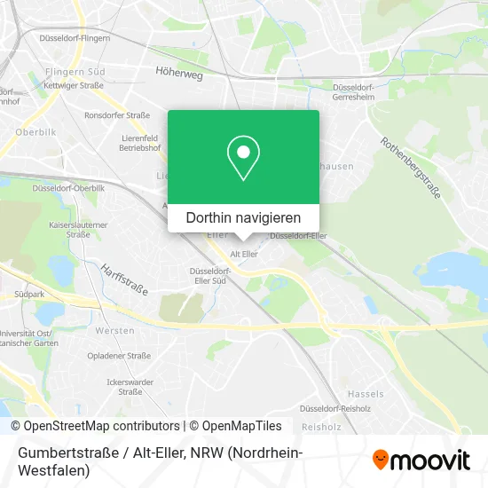 Gumbertstraße / Alt-Eller Karte