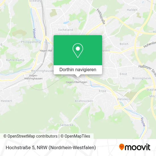 Hochstraße 5 Karte