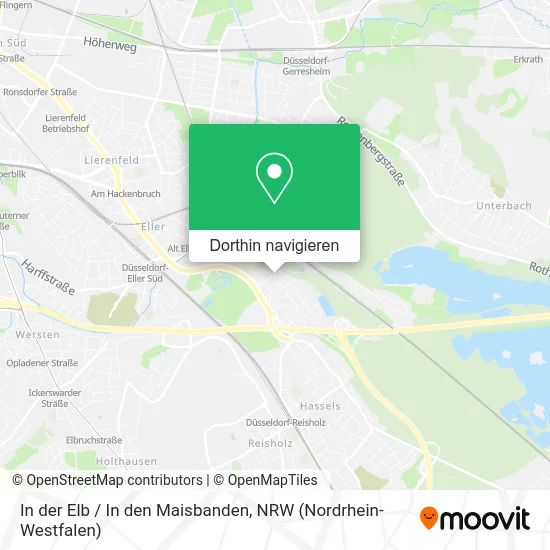 In der Elb / In den Maisbanden Karte