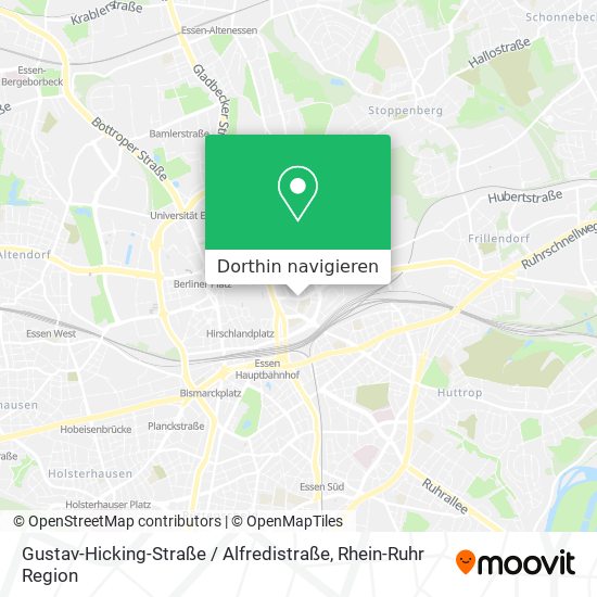 Gustav-Hicking-Straße / Alfredistraße Karte
