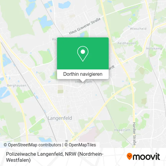 Polizeiwache Langenfeld Karte