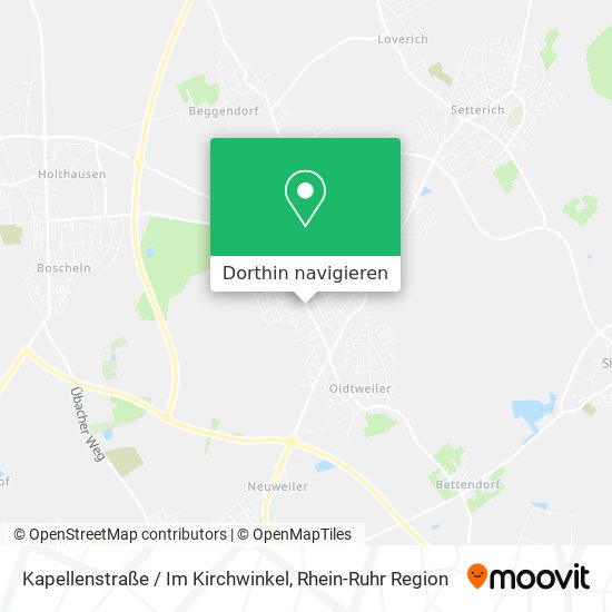 Kapellenstraße / Im Kirchwinkel Karte
