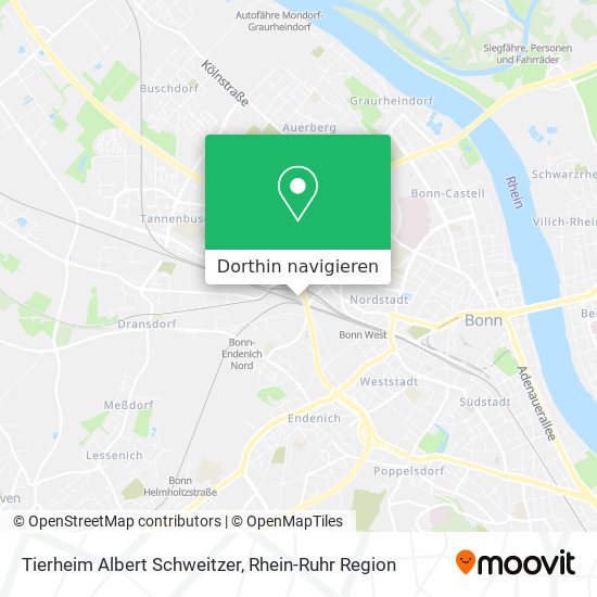 Tierheim Albert Schweitzer Karte