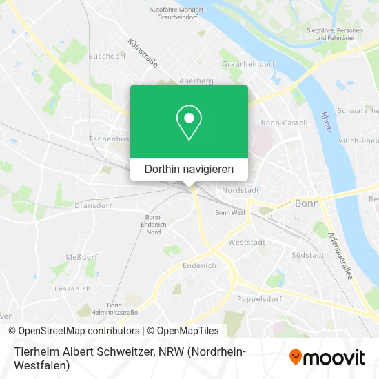 Tierheim Albert Schweitzer Karte