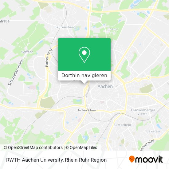 RWTH Aachen University Karte