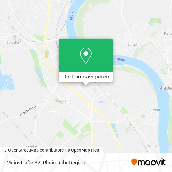 Mainstraße 32 Karte