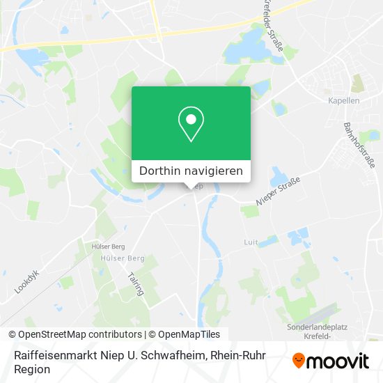 Raiffeisenmarkt Niep U. Schwafheim Karte