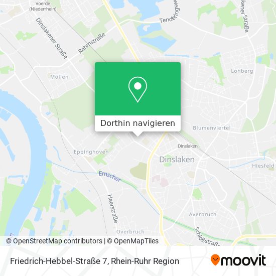 Friedrich-Hebbel-Straße 7 Karte