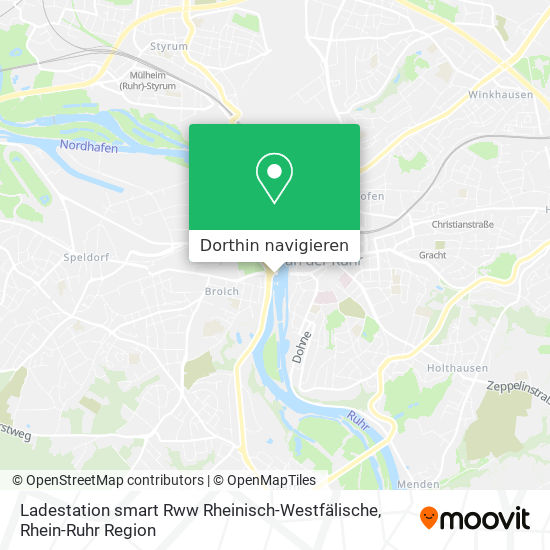 Ladestation smart Rww Rheinisch-Westfälische Karte