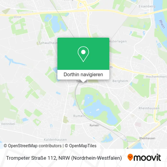 Trompeter Straße 112 Karte