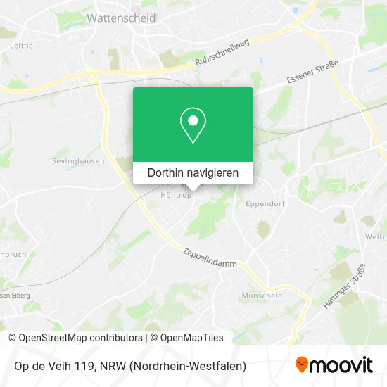 Op de Veih 119 Karte