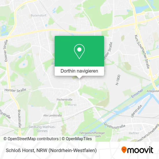 Schloß Horst Karte
