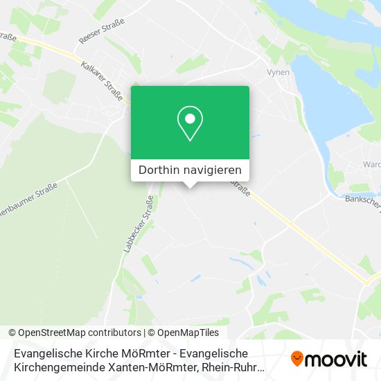 Evangelische Kirche MöRmter - Evangelische Kirchengemeinde Xanten-MöRmter Karte