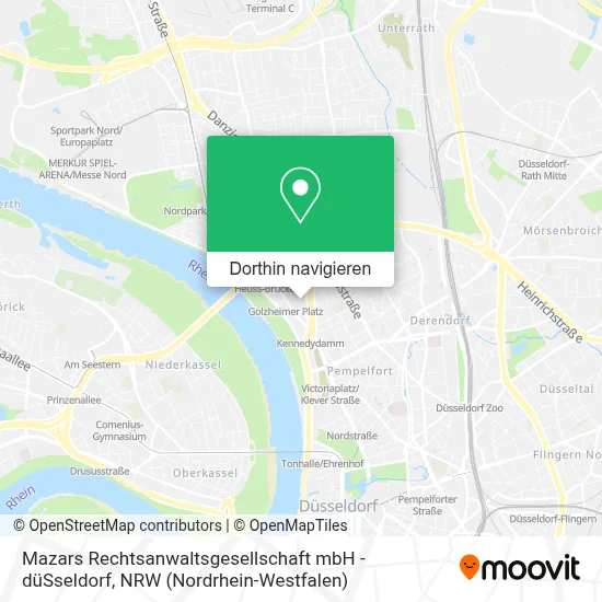 Mazars Rechtsanwaltsgesellschaft mbH - düSseldorf Karte