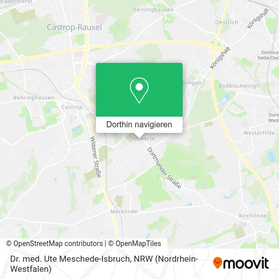 Dr. med. Ute Meschede-Isbruch Karte