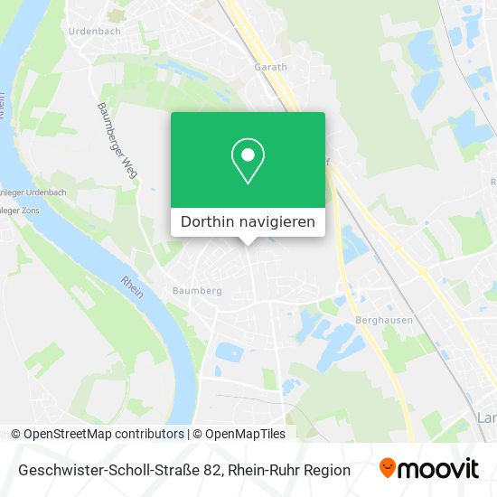 Geschwister-Scholl-Straße 82 Karte