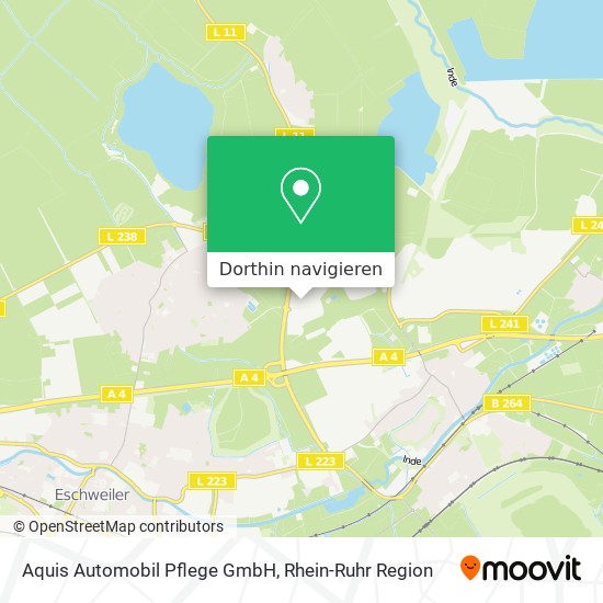 Aquis Automobil Pflege GmbH Karte