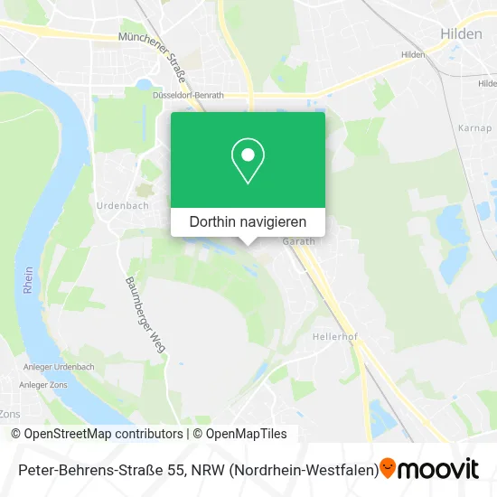 Peter-Behrens-Straße 55 Karte