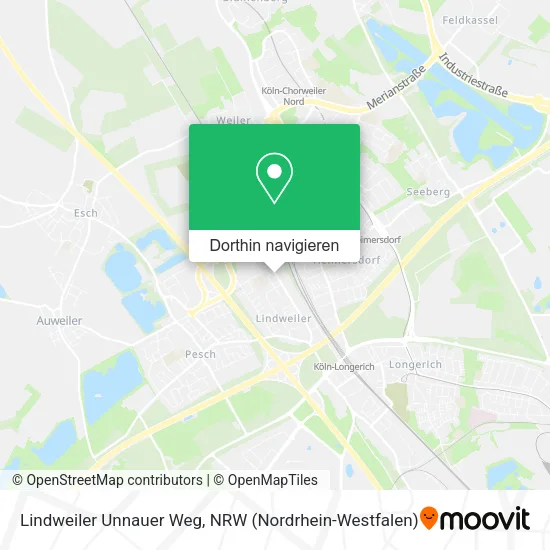 Lindweiler Unnauer Weg Karte