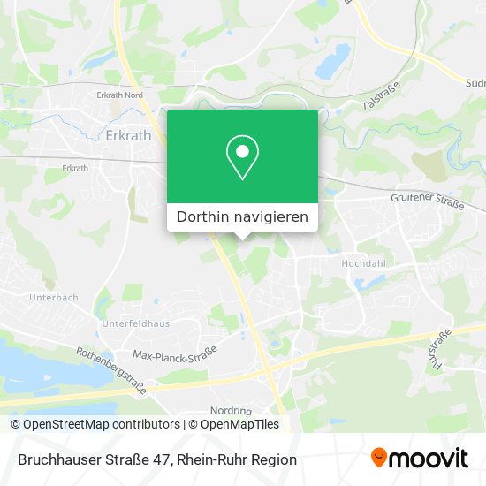 Bruchhauser Straße 47 Karte