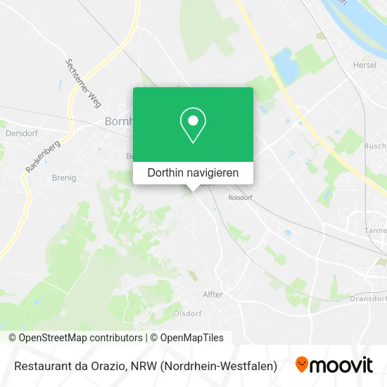 Restaurant da Orazio Karte